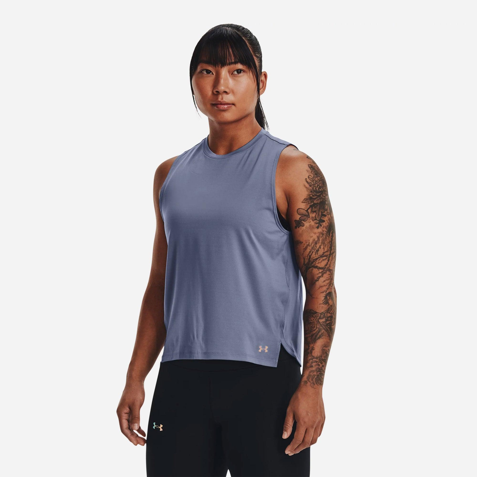 Áo ba lỗ thể thao nữ Under Armour Rush - 1368177-767