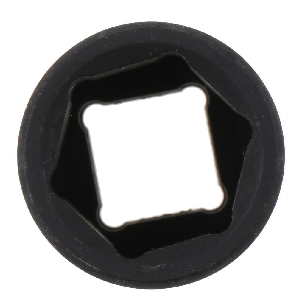 2X 6 Point Metric Impact Socket 1/2 inch Drive 19- Length Tool 12.5mm