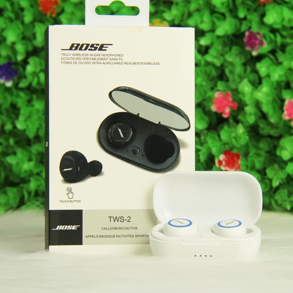 Tai Nghe BLUETOOTH V5.0 THỂ THAO BOSE TWS 2 - Chống Ồn - Âm Thanh Chuẩn Hàng Chính Hãng