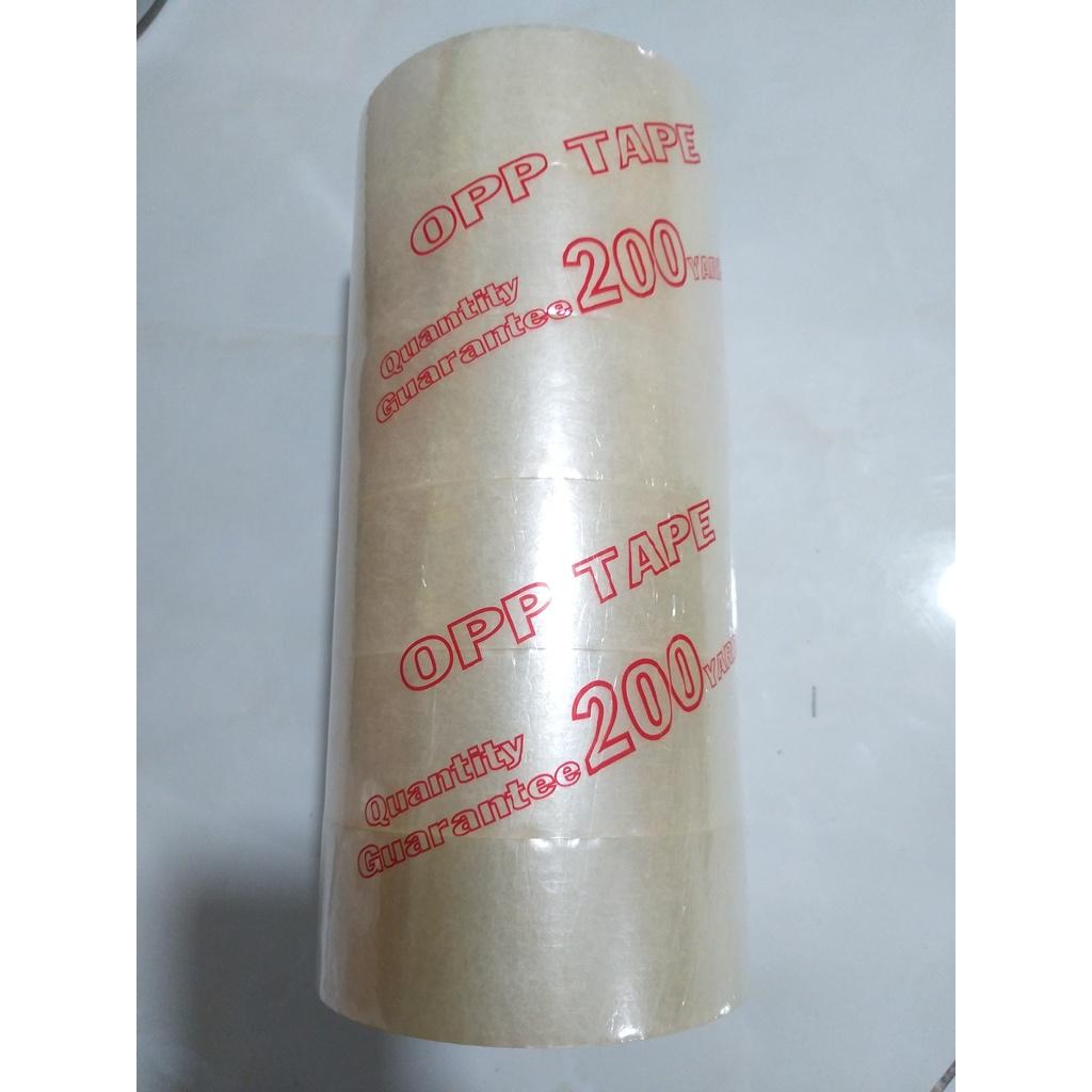 Băng keo 200 yard loại trong, 1 cuộn 4,8 cm