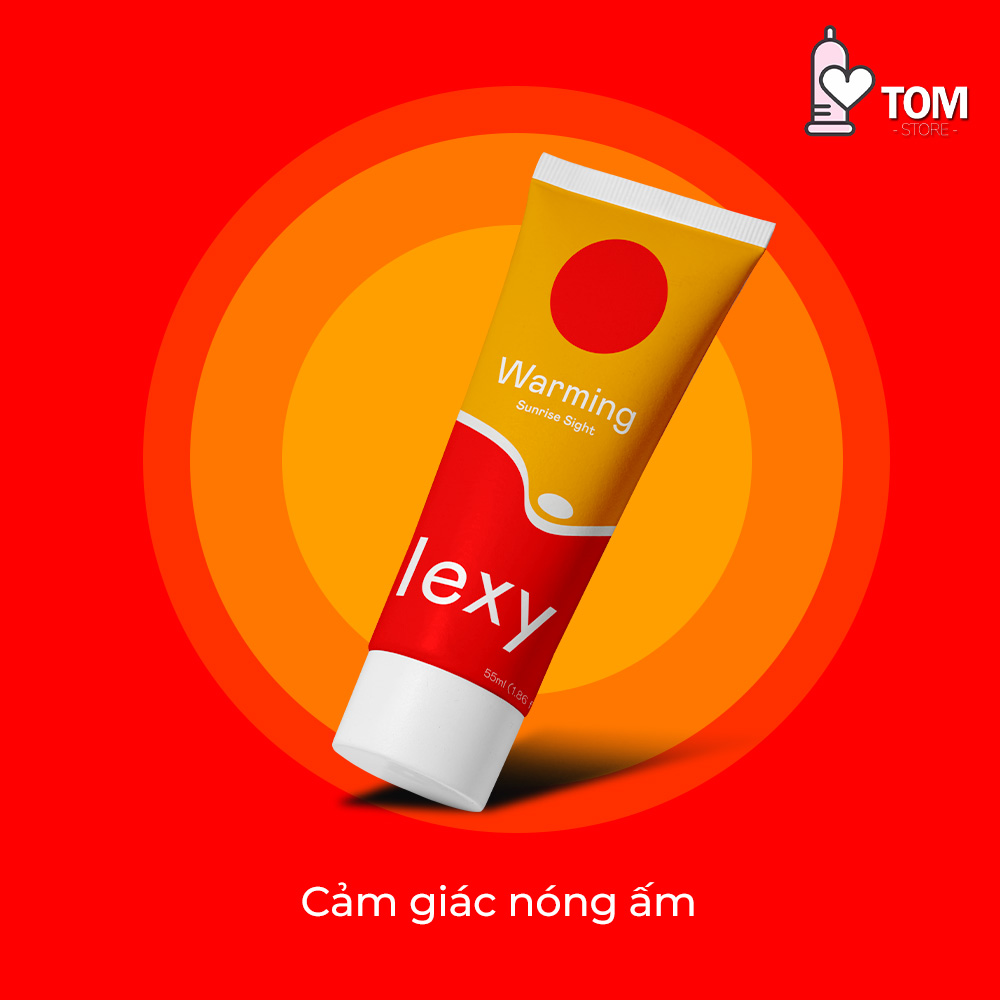 Gel bôi trơn ấm nóng - Lexy Warming - Chai 55ml