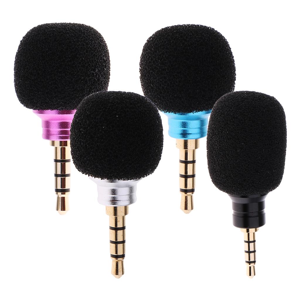 Mini Capacitive Mic Stereo Microphone Wireless For Recorder PC Mobile Phone
