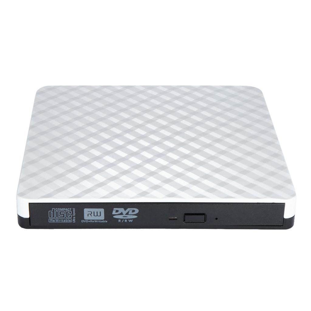 External USB 3.0 High- DVD Burner Optical Drive for Desktop Black