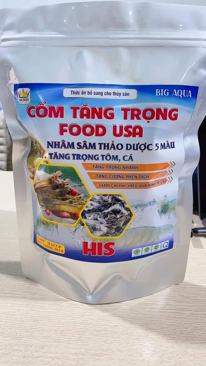 CỐM SÂM NHIỀU MÀU TĂNG TRƯỞNG TÔM CÁ CAO CẤP CÔNG NGHỆ MỸ