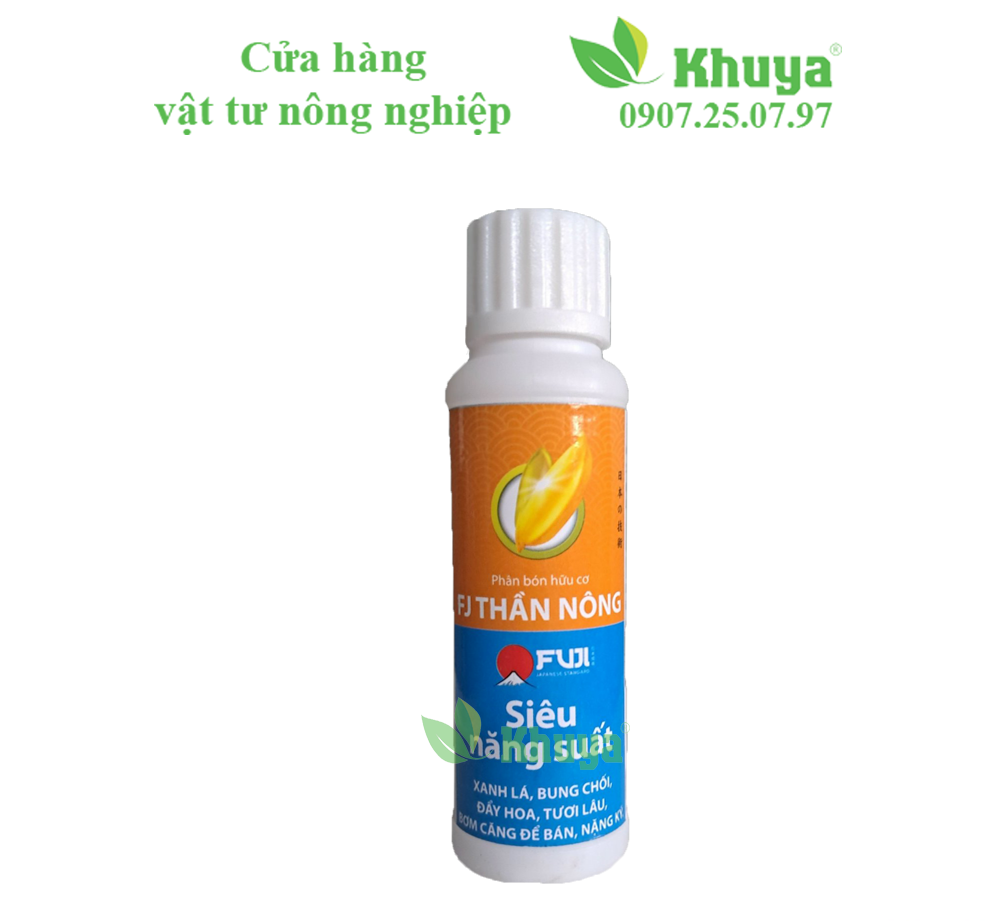 Fuji Siêu năng suất 50ml  Xanh lá - Bung chồi  Đầy hoa - Tươi lâu  Bơm căng để bán - Nặng ký