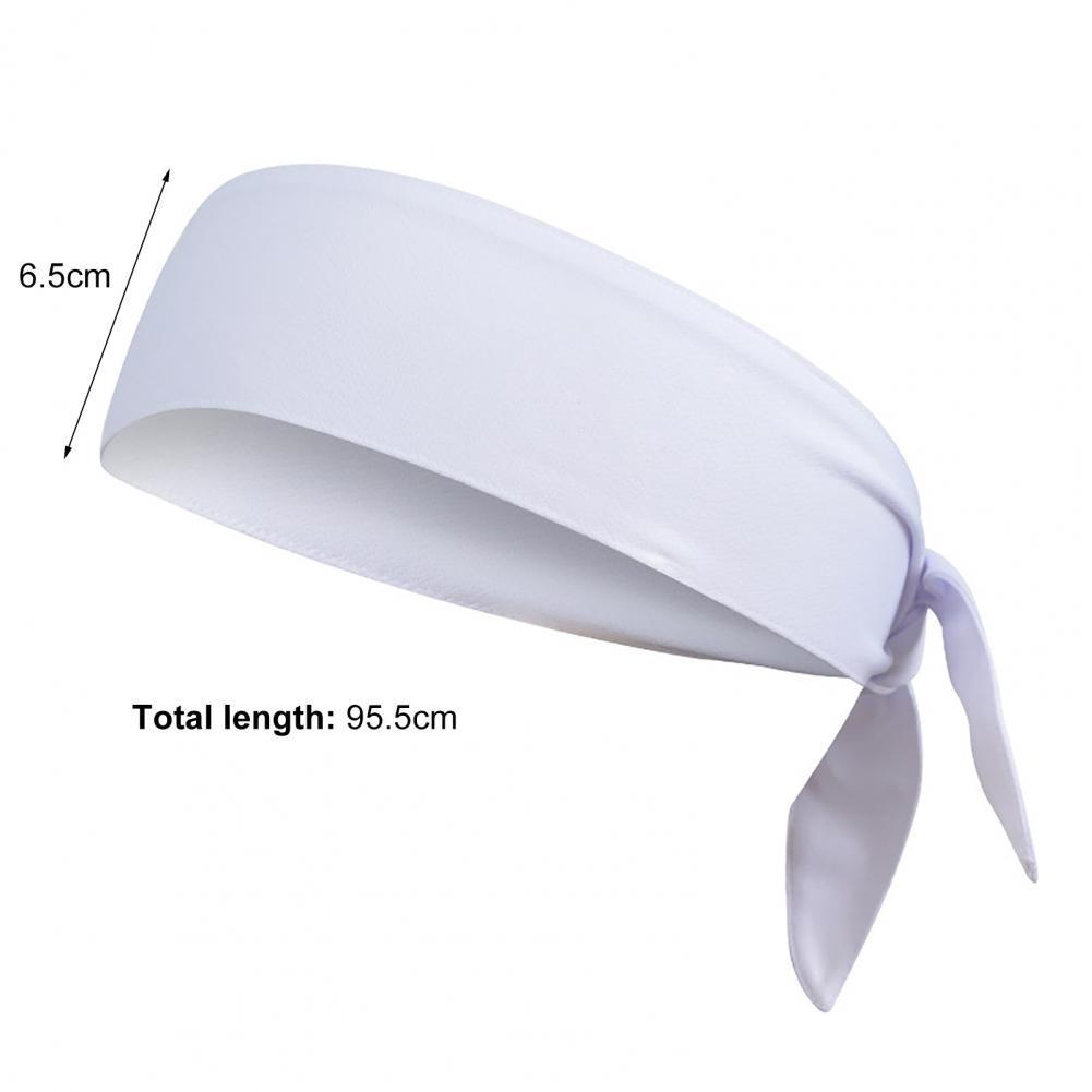 Thiết Thực Thể Thao Thấm Mồ Hôi Chống Trơn Trượt Thể Thao Unisex Buộc Tóc Thấm Hút Mồ Hôi Nhanh Khô Thoáng Khí Dây Buộc Đầu Thể Thao Cho Thể Dục Color: Retro Color