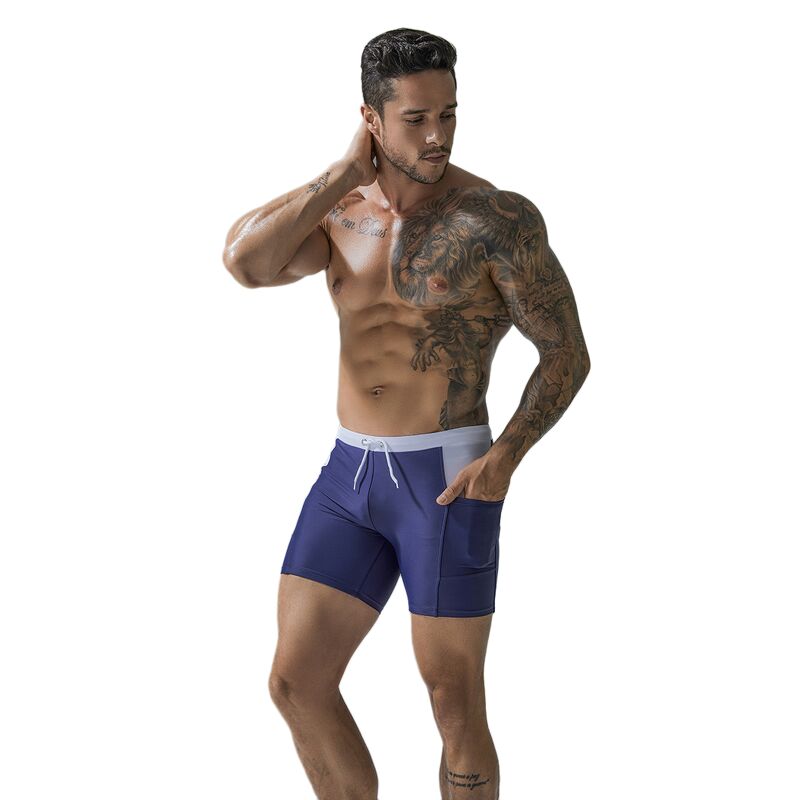 Quần bơi nam Boxer có túi Sportslink Deenyt A0113-1