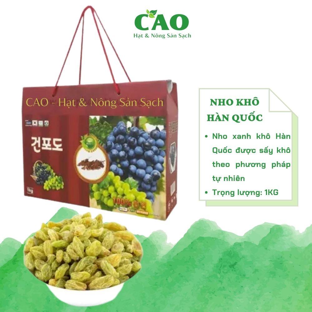 NHO XANH SẤY DẺO HÀN QUỐC CAO CẤP CHÍNH HÃNG SAMSUNG - HỘP KÈM TÚI 1KG