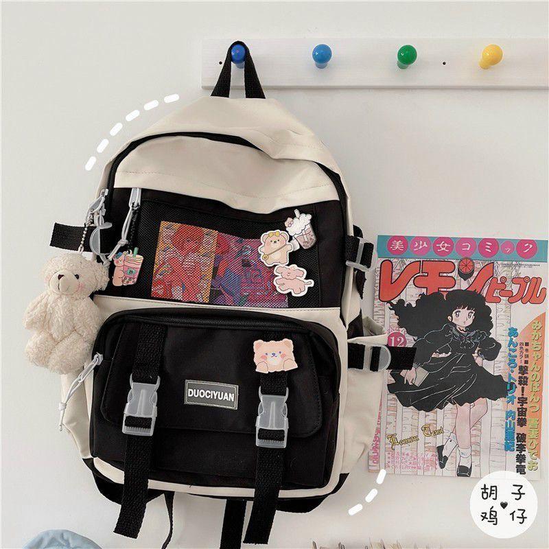 Balo thời trang nam nữ Unisex balo đi học laptop balo ulzzang đi học thời trang Cặp- Balo sinh viên học sinh đa năng mèo đọc sách cute ulzzang