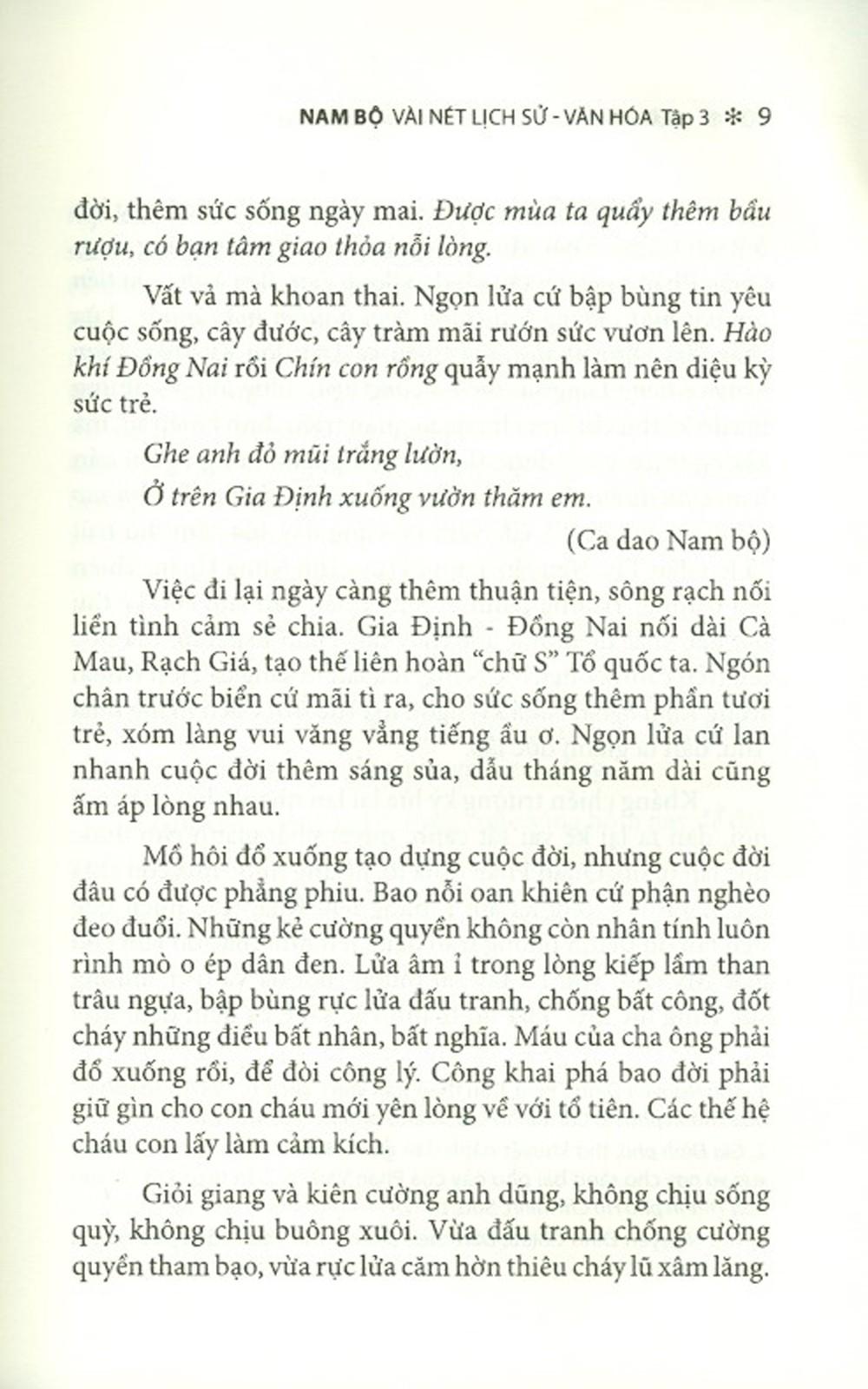 Nam Bộ Vài Nét Lịch Sử - Văn Hóa