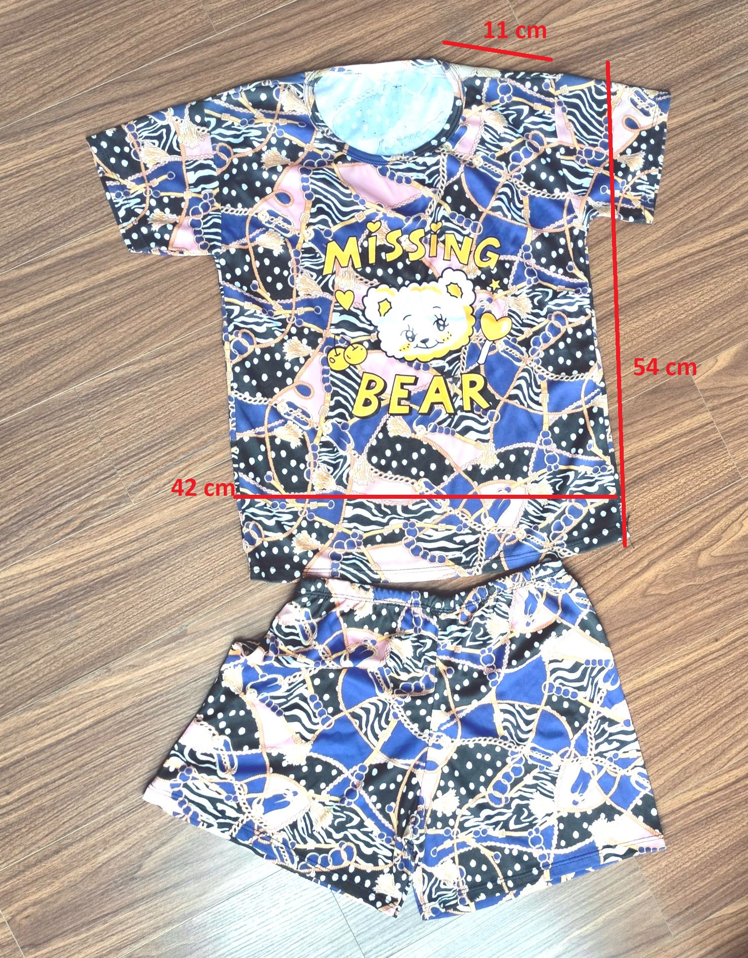 Thun lạnh Nữ Mặc Nhà, Tay Ngắn, Quần sooc - dưới 45 kg