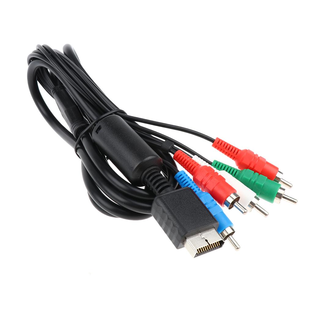 Audio Video AV Cable For Sony Playstation PS1 PS2 PS3 Console Lead Wire 1.8m