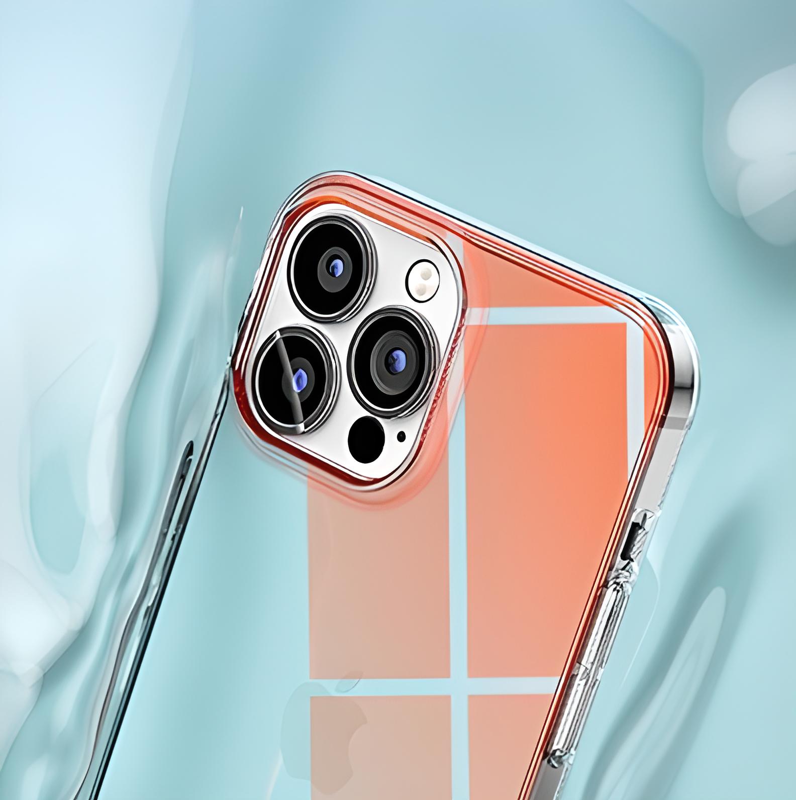 Ốp lưng chống sốc đổi màu cho iPhone 13 hiệu Memumi Rainbow Iridescent Case thiết kế mặt lưng đổi màu theo góc nhìn, chống sốc cực tốt, chất liệu cao cấp - hàng nhập khẩu