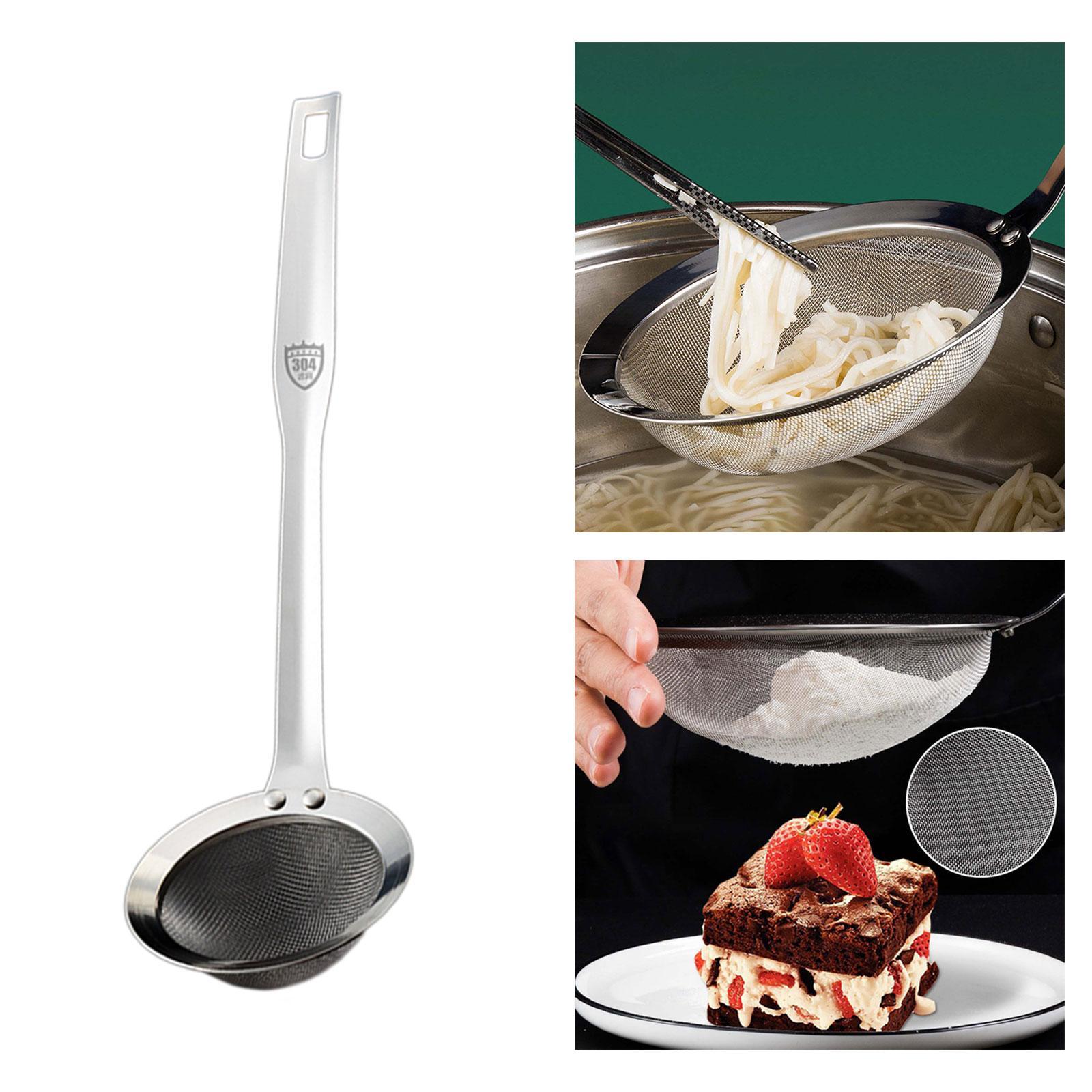 Food Strainer Colander Hanging Multifunctional for Frying kitchen
