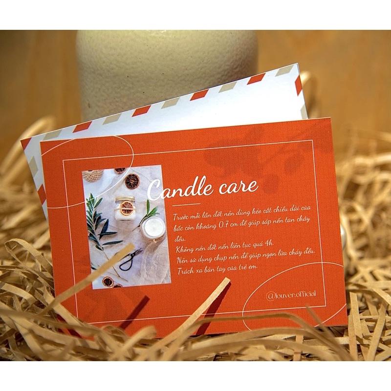 NẾN THƠM CAO CẤP HOME WITH LOVE - 100% Thiên Nhiên - giúp giải toả căng thẳng, tinh thần sảng khoái - Louver Home