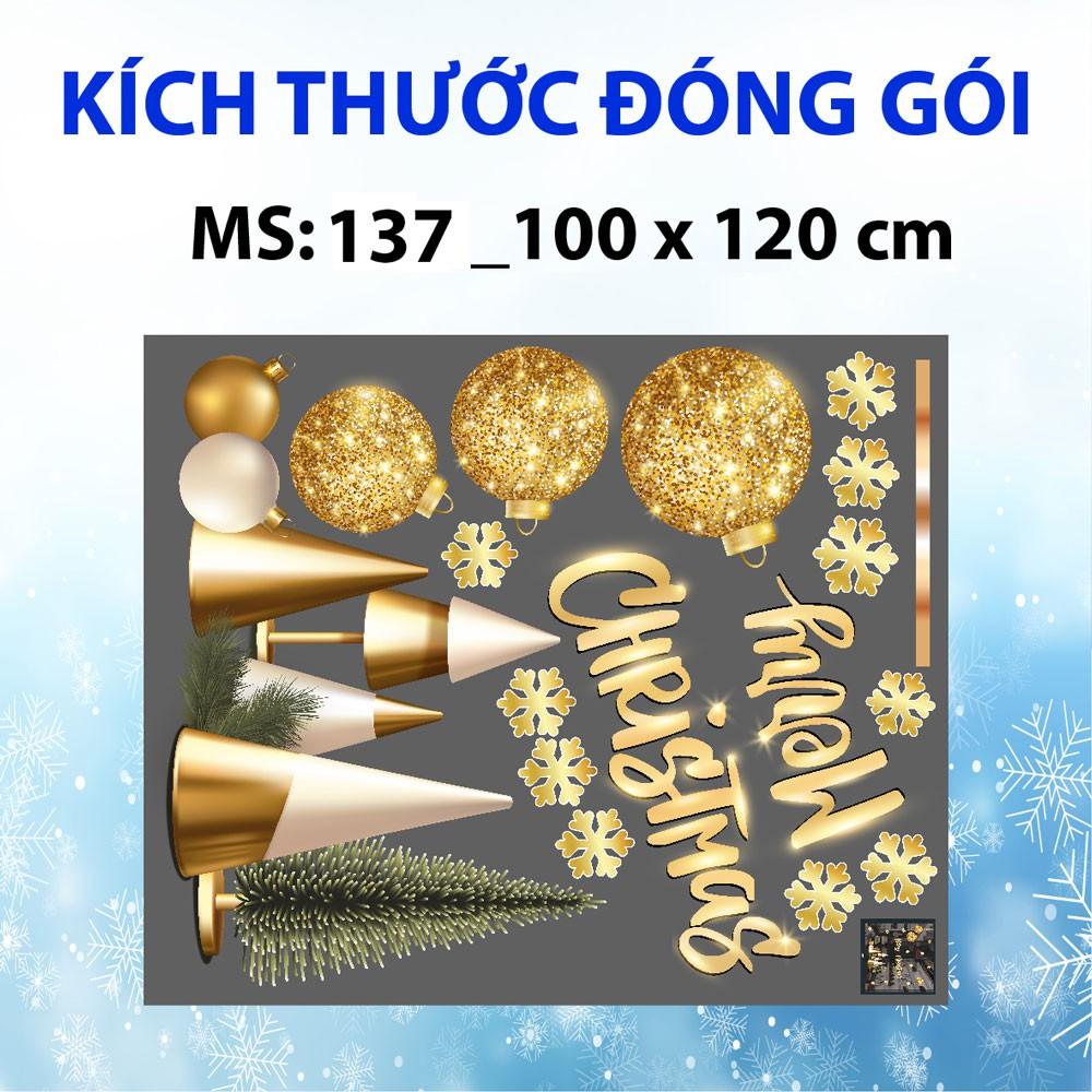 DECAL TRANG TRÍ GIÁNG SINH NOEL SỐ 90