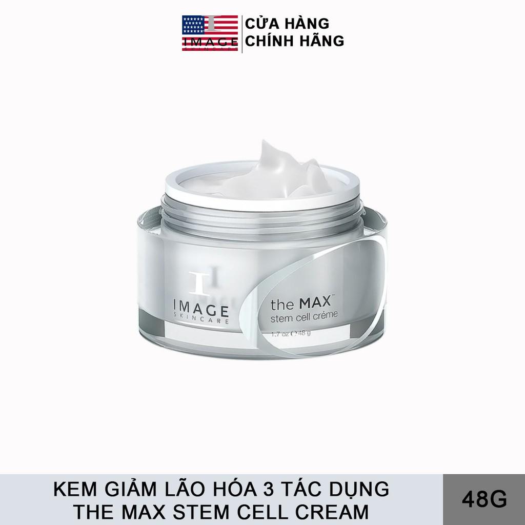Kem Giúp Chống Lão Hóa Trẻ Hóa Da Dưỡng Ẩm Phục Hồi 3 Tác Dụng Image Skincare The Max Stem Cell Creme