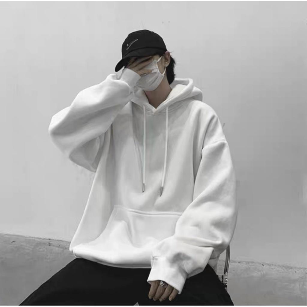 ÁO KHOÁC NỈ HOODIE TRƠN TÚI BỰ GIỮA CHẤT VẢI NỈ BÔNG DÀY LOẠI 1 MẶC SIÊU ẤM ÁP UTT