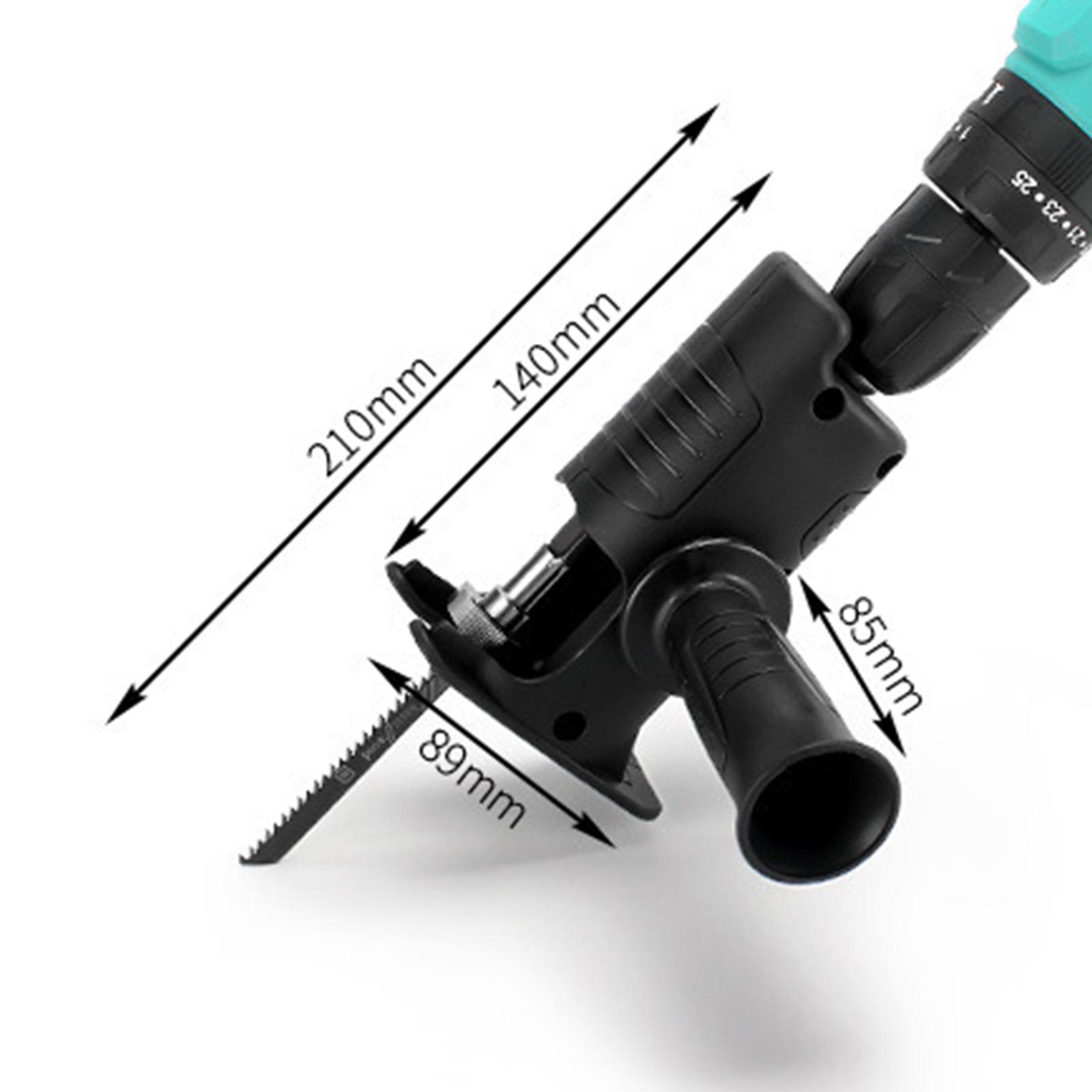 Electric Drill Modified to Electric Saws Accessory Conversion for Cutting