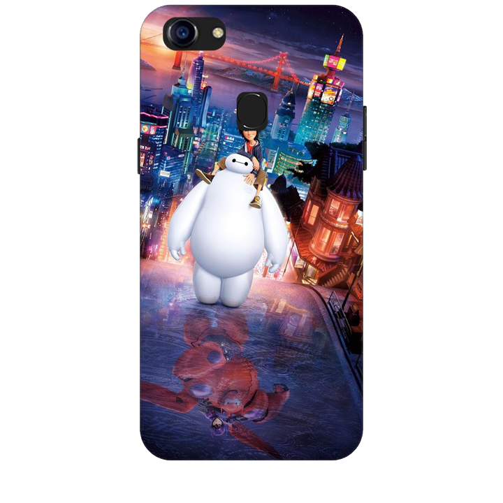 Ốp lưng dành cho điện thoại OPPO F5 hình Big Hero Mẫu 02
