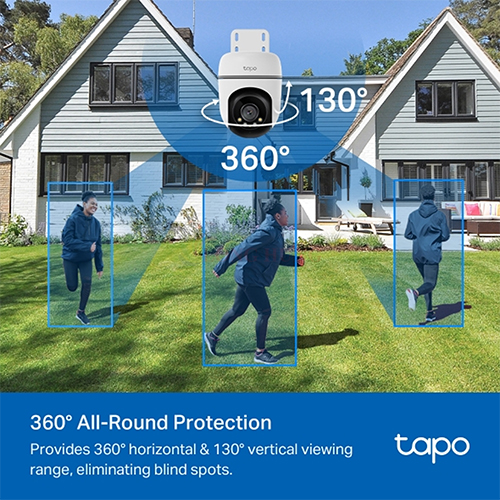Camera ngoài trời TP-Link Tapo Outdoor Pan/Tilt Home Security Wifi 1080p Full HD TC40 - Hàng chính hãng