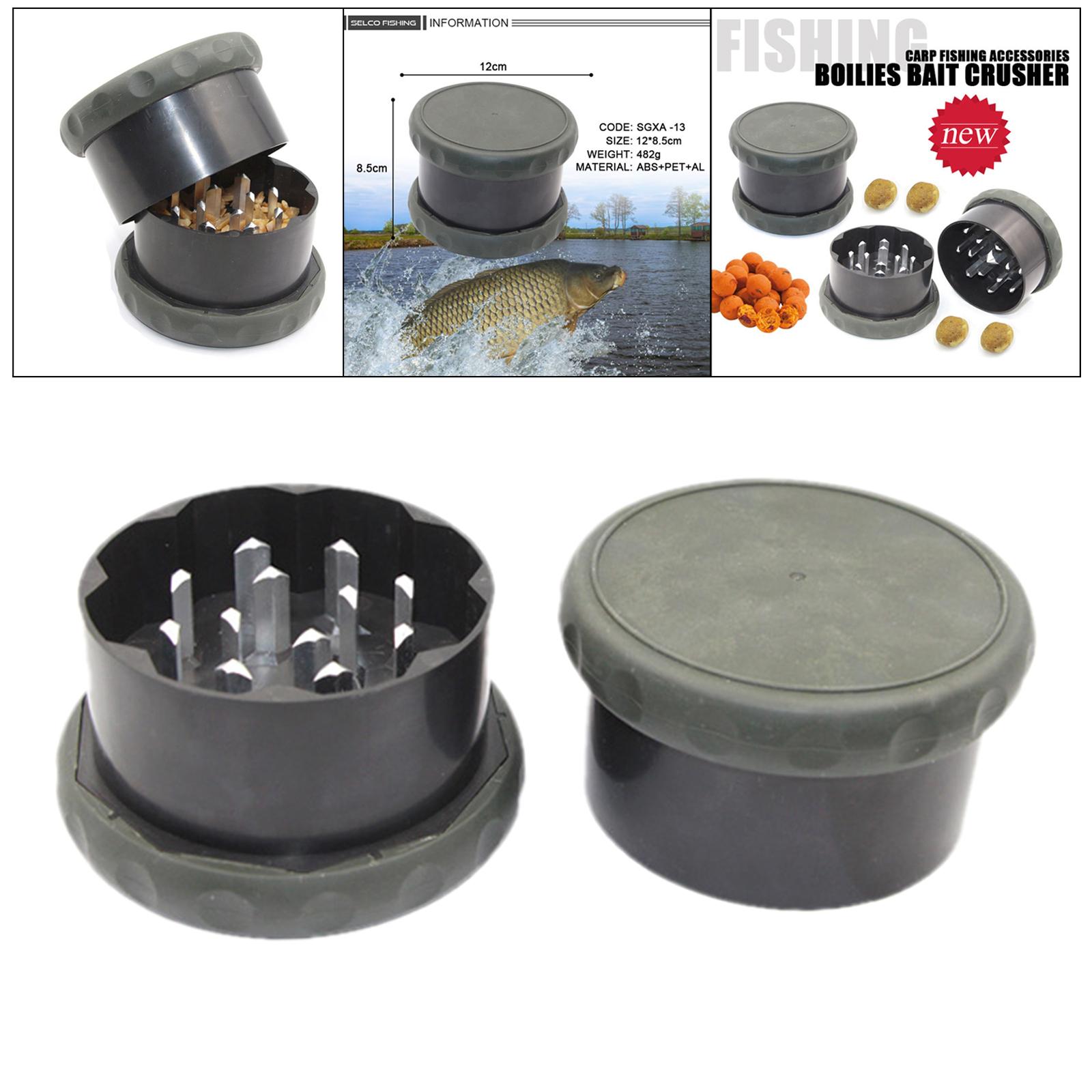 Durable Boilie Baits Crusher Grinder Boilies Bait Grind Box Fishing Tackles
