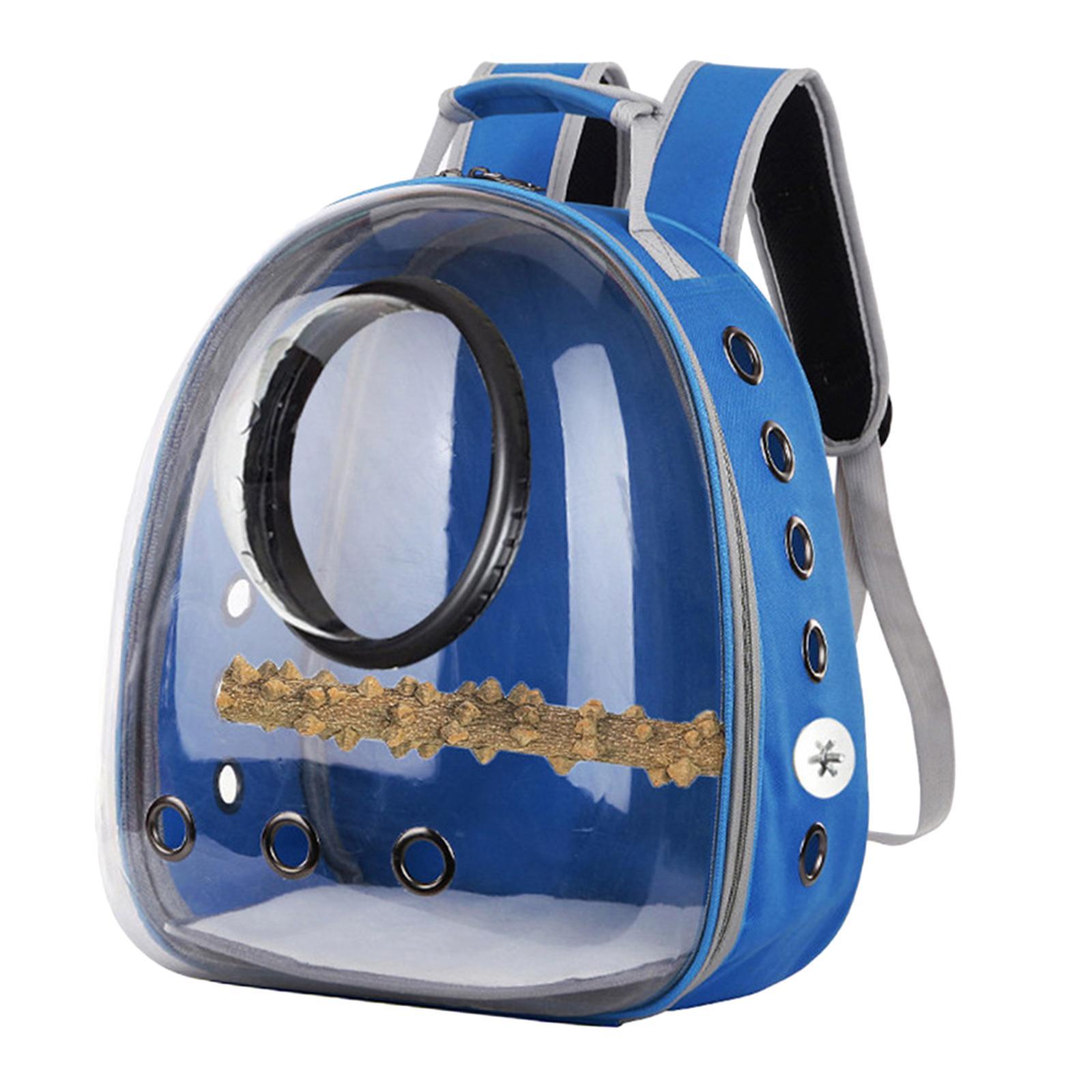 Bird Carrier Pet Parrot Travel Breathable Backpack