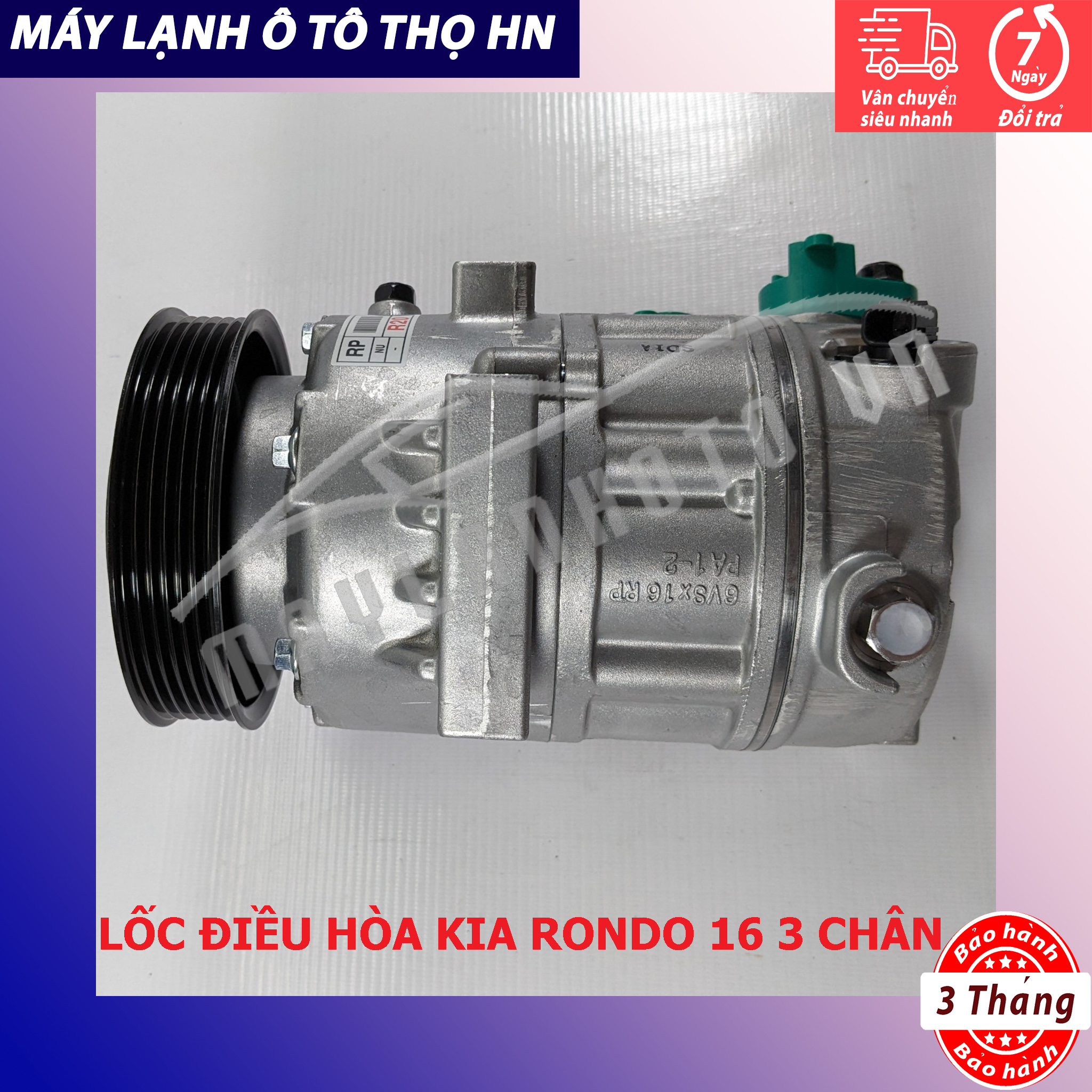 Lốc điều hòa (block,máy nén) Kia Rondo 2013 2014 2015 2016 hàng xịn Hàn Quốc 13 14 15 16 97701-A4200