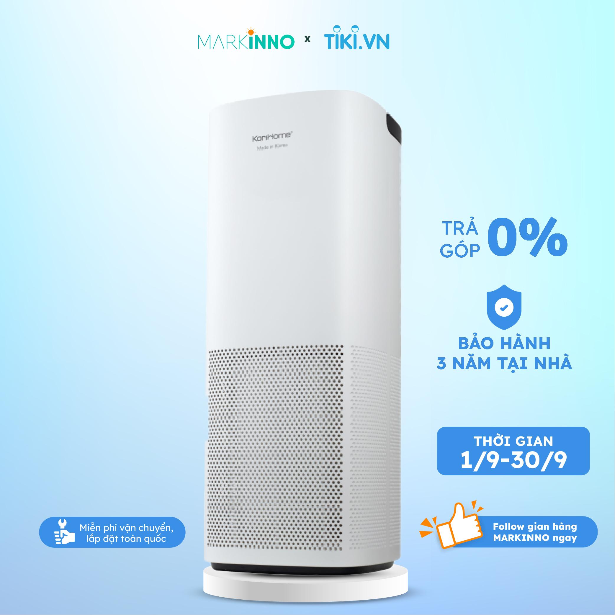 Máy lọc không khí KORIHOME APK-803 Hàn Quốc hệ thống 4 màng khử khuẩn bụi mịn công nghệ siêu tốc hàng chính hãng