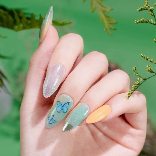 Sticker nails - hình dán móng 3D bướm