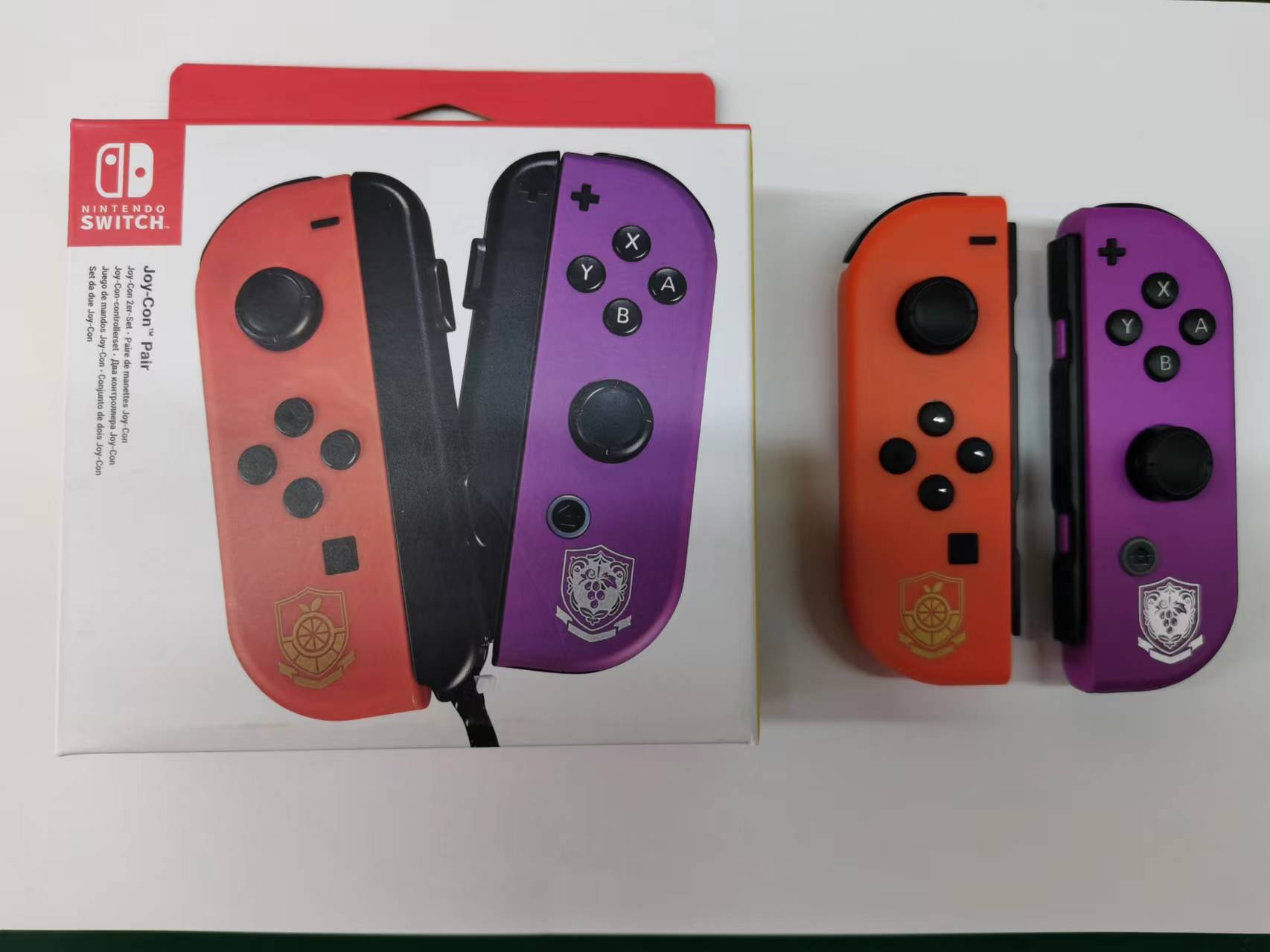 Bộ tay cầm Joycon Nintendo Switch hàng cao cấp mầu Pokemonhàng của bên thứ 3 sản xuất Không kèm Strap Grip