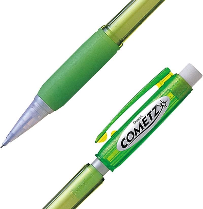 Bút Chì Kim Có Tẩy 0.9 mm - Pentel COMETZ AX119-K - Màu Xanh Lá