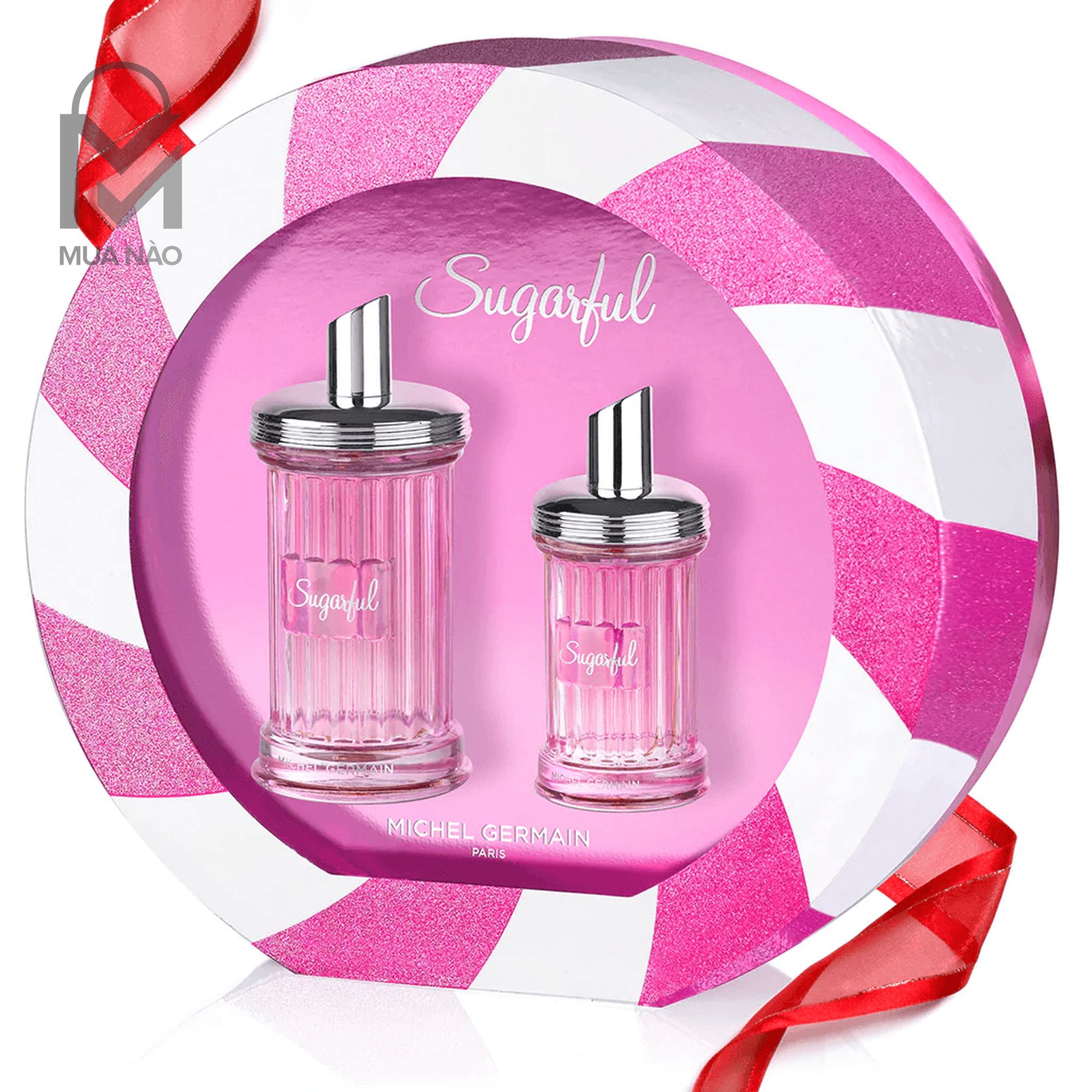 Set nước hoa Pháp Sugarful 100ml + 40ml - Set nước hoa Nữ thơm lâu hãng Michel Germain