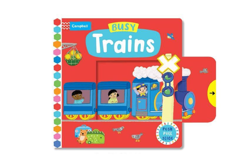 Busy Trains (Campbell Busy Books 59)