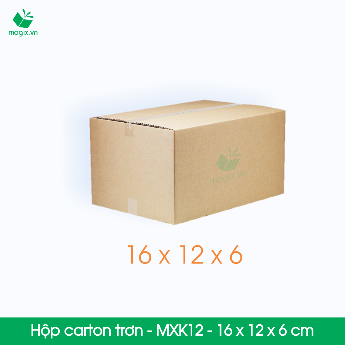 MXK12 - 16x12x6 cm - 60 Thùng hộp carton