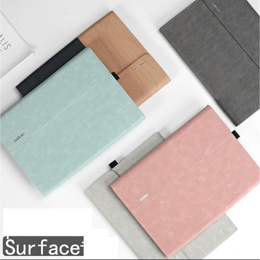 Bao Da Kèm Túi Đựng Phụ Kiện dành cho Surface GO - Pro Chính hãng Taikesen - SF032 - MẪU MỚI