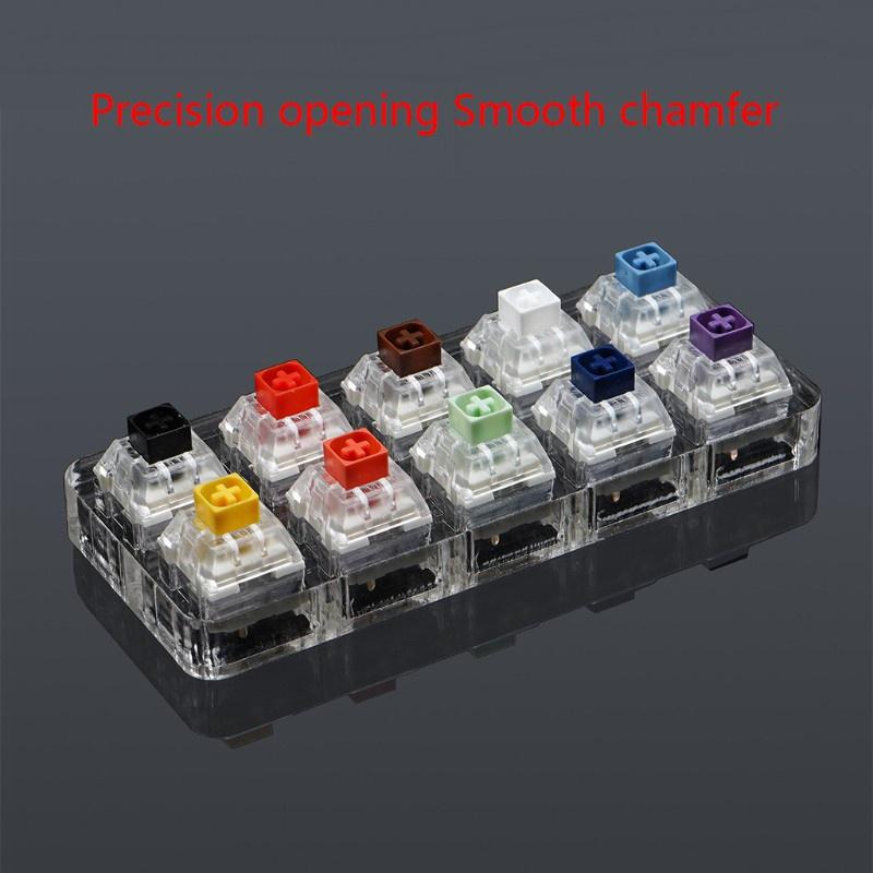 HSV 10 Key Caps Translucent Keycaps Testing Tool Kailh Box Switches Keyboard Tester