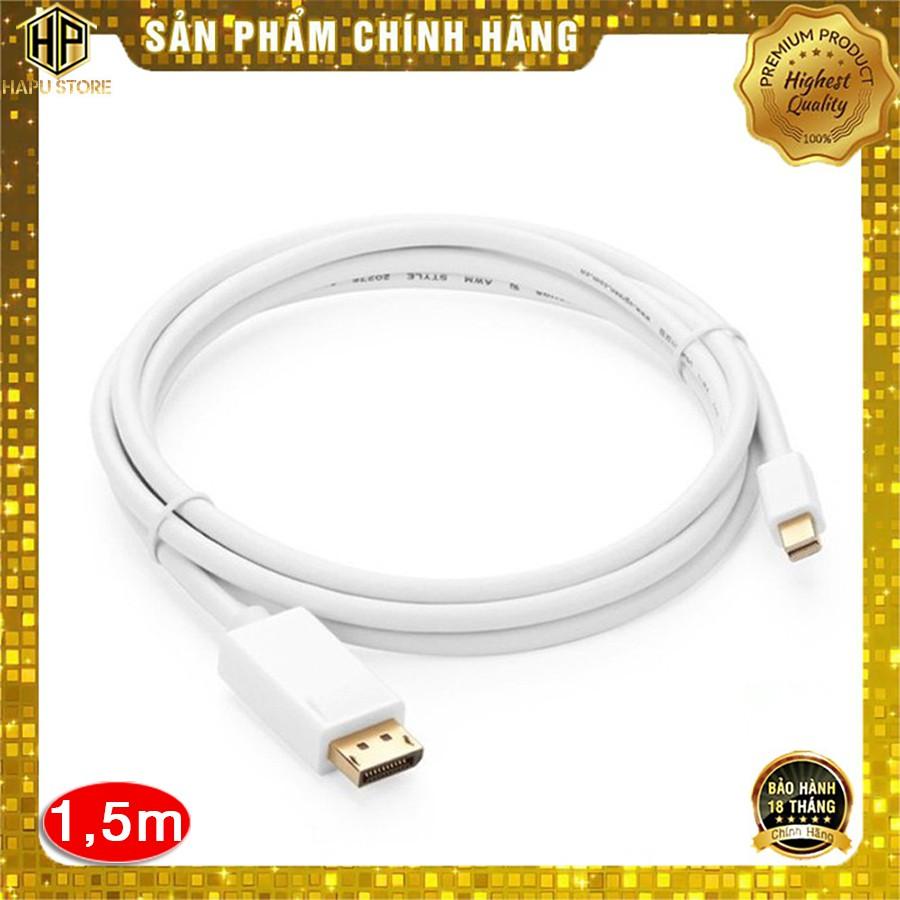 Cáp chuyển Mini DisplayPort to Displayport Ugreen 10476 dài 1,5M chính hãng - Hàng Chính Hãng