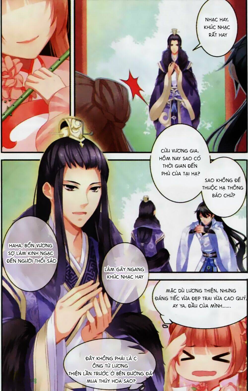 hoa gia hỉ sự chapter 3 16