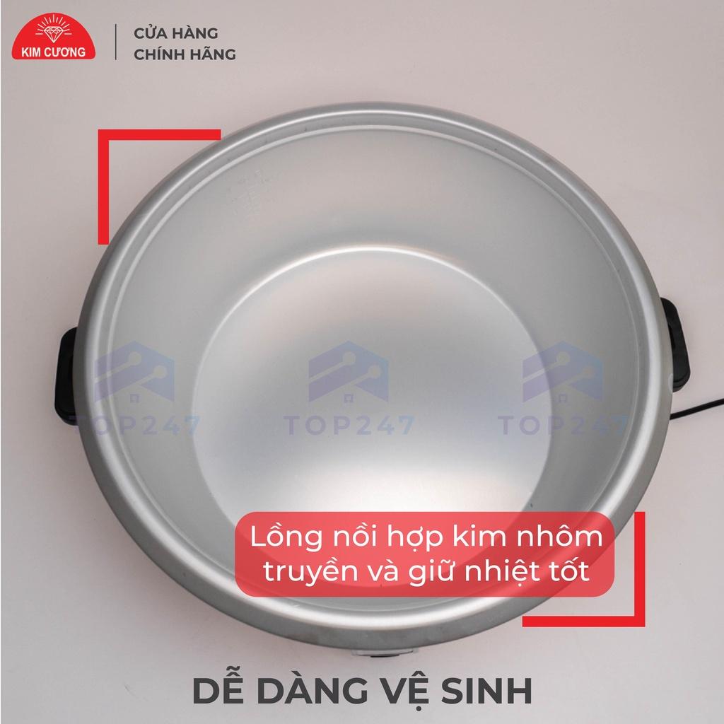 Nồi Cơm Điện Kim Cương 8 Lít Nắp Rời - Hàng Chính Hãng