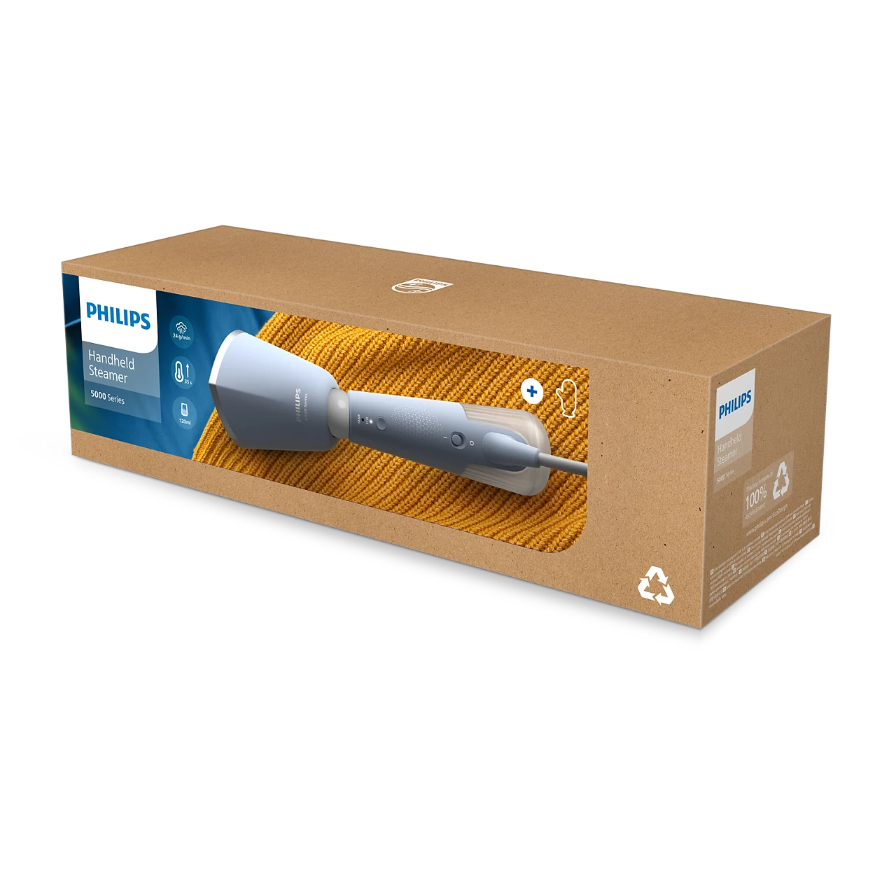 Bàn Ủi Hơi Nước Cầm Tay PHILIPS STH5020/20 - Hàng chính hãng