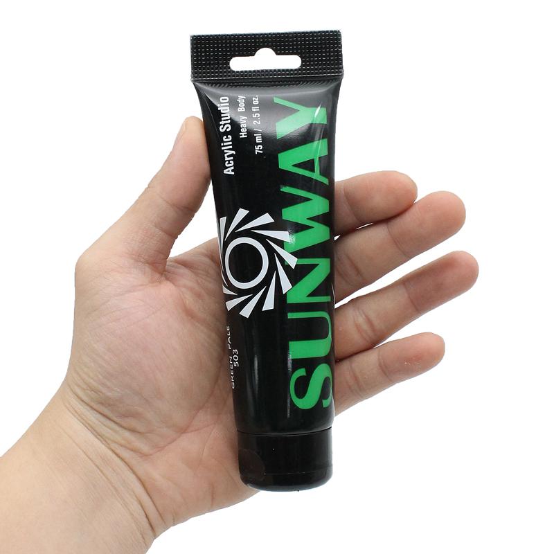 Tuýp Màu Vẽ Acrylic 75 ml - Sunway No.503 - Green Pale