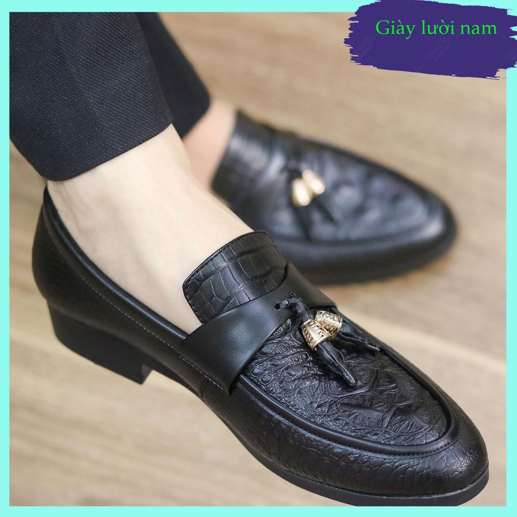 Giày lười nam giá rẻ, giày lười nam hà nội mã L184