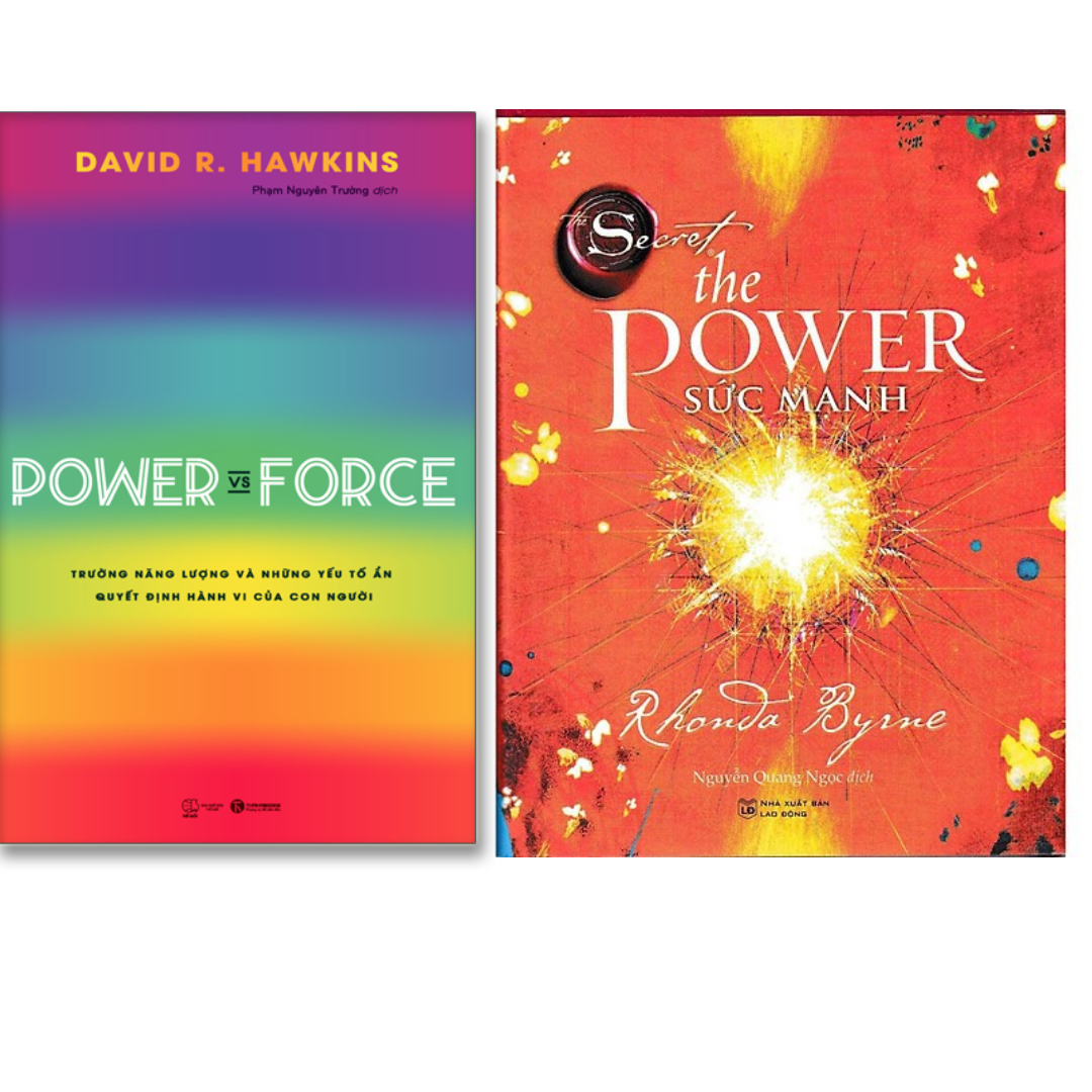Combo 2 Cuốn Sách Hay Về Phát Triển Bản Thân: Power vs Force+The Power - Sức Mạnh