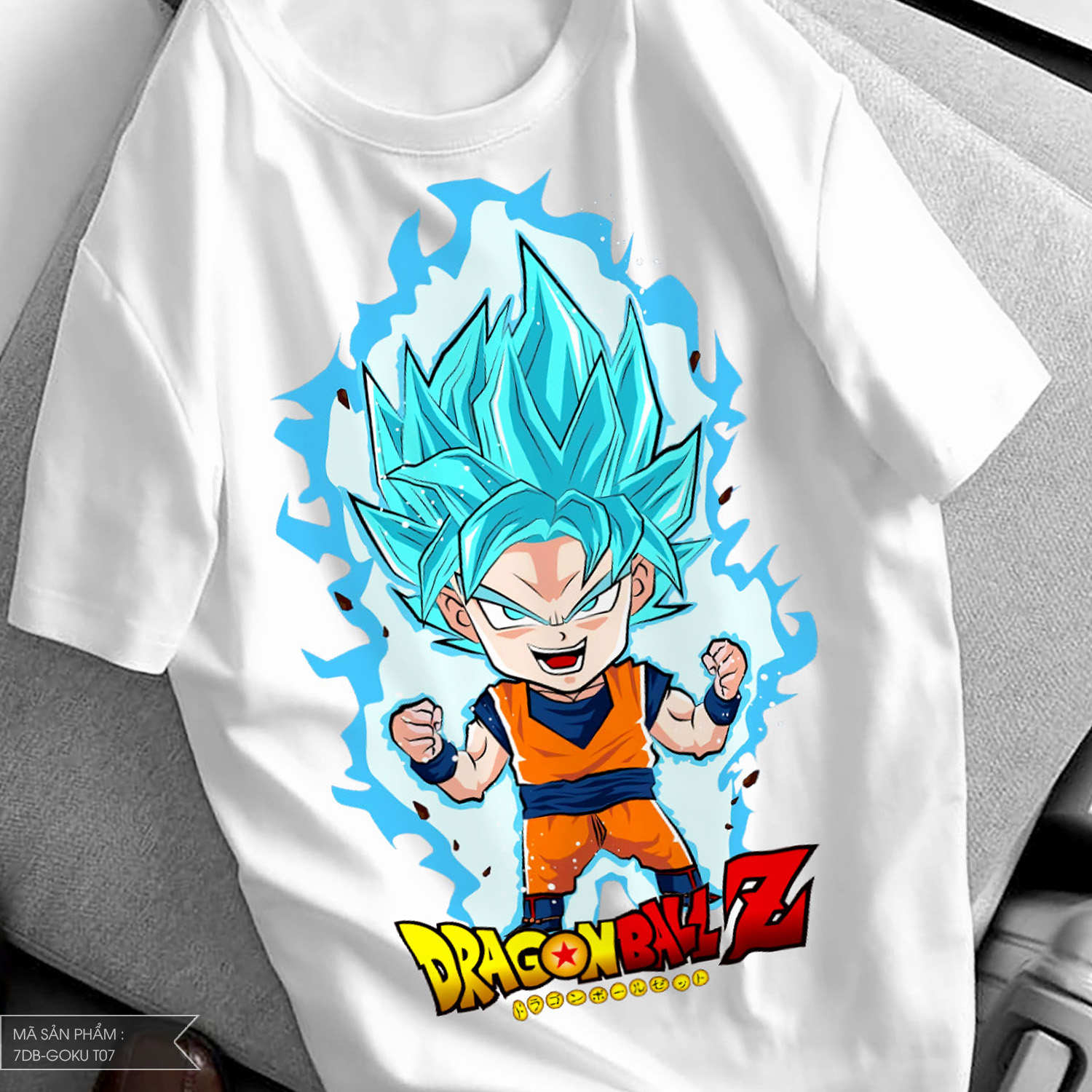 Áo thun Anime Songoku T07 Dragon Ball Z chính hãng giá xưởng có size Goku cho trẻ em bé trai & bé gái Unisex nam nữ 25kg - 90kg, áo phông thiết kế cổ tròn basic cộc tay thoáng mát