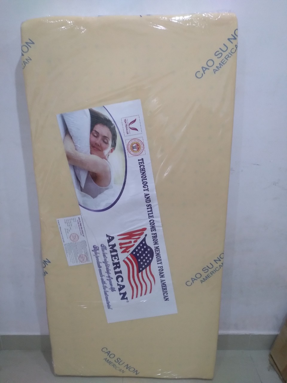 Nệm em bé cao su non