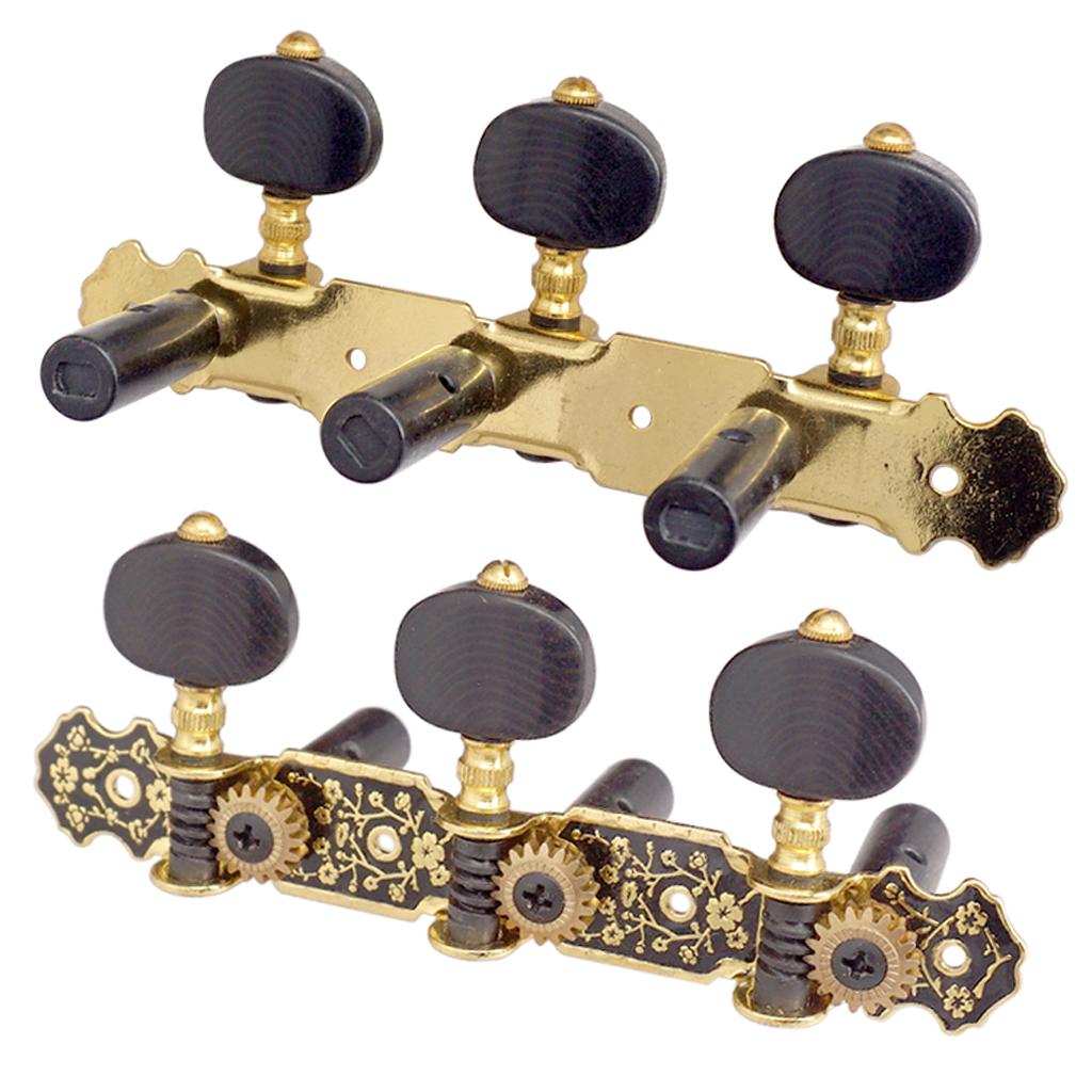 2pcs Acoustic Classical Guitar Strings Tuning Pegs Keys Machine Heads Tuners