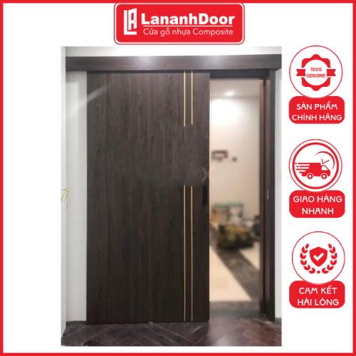 Cửa Gỗ Nhựa Composite LA – L01/m2 – LananhDoor Shop