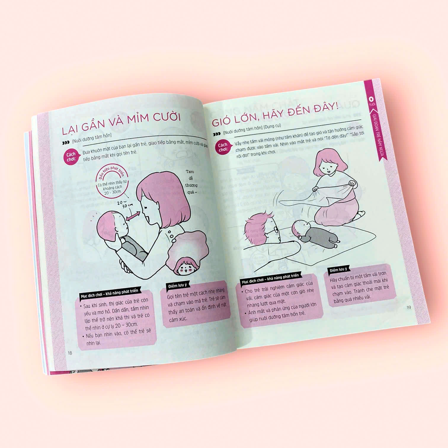 Sách - Trò chơi giúp trẻ 0-2 tuổi phát triển toàn diện thể chất và tâm hồn