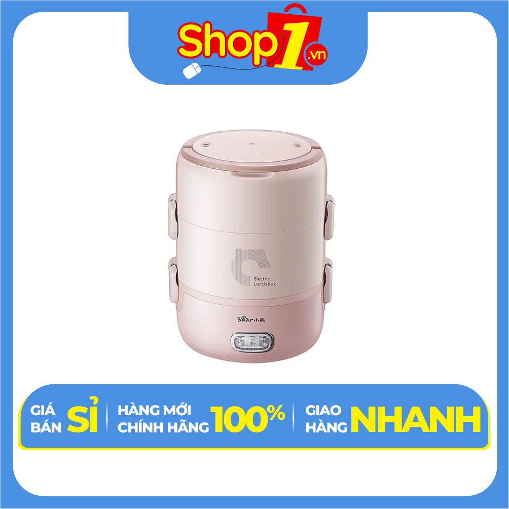 Hộp Cơm Điện Cầm Tay Đa Năng Bear DFH-B20S6 - Hàng Chính Hãng